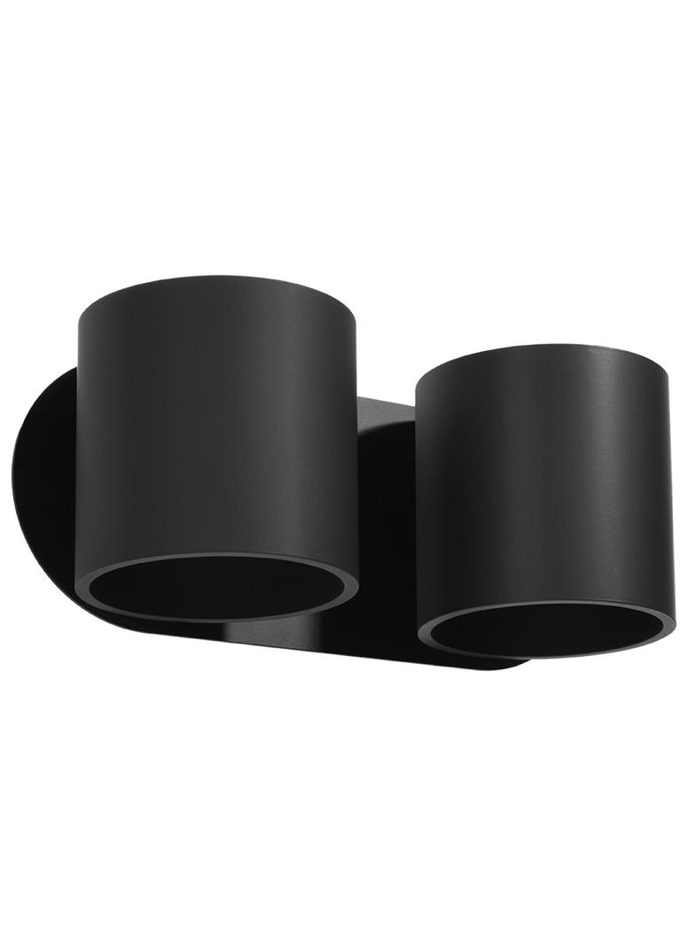 Sollux Kinkiet ORBIS 2 czarny SL.0660