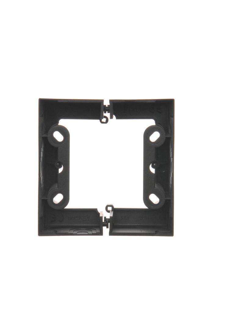 Simon 54 Premium Puszka natynkowa pojedyncza składana do ramek Simon 54 PREMIUM. Głębokość 40mm czar