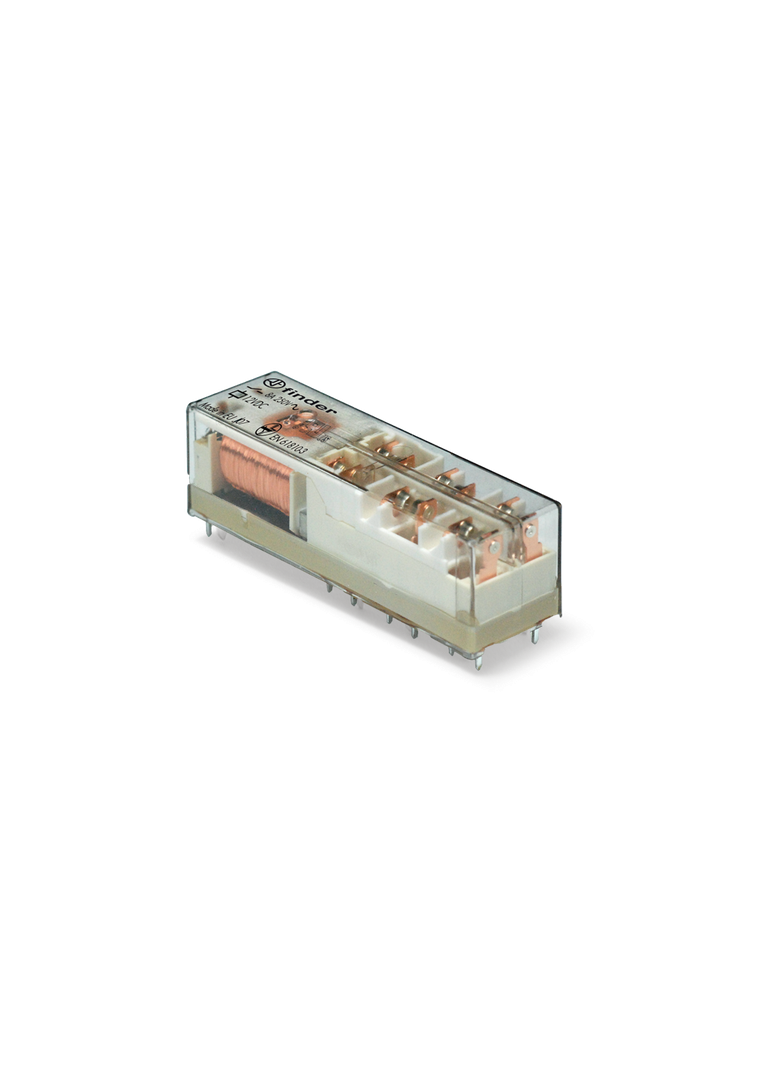 Przekaźnik miniaturowyZ mechanicznie sprzężonymi zestykami serii 50: 3Z + 1 R 8A 48V DC 50.14.9.048.4310 /10szt./ FINDER