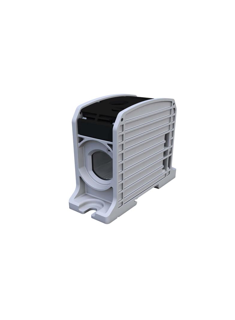 STB 185 Złączka szynowa gwintowa Al/Cu 87810 SIMBLOCK czarny