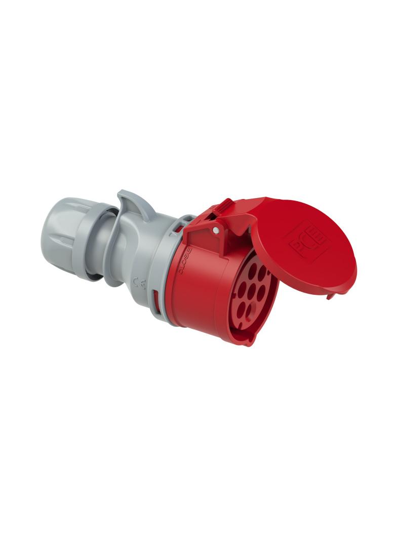 GNIAZDO PRZENOŚNE 7- STYKOWE SHARK 16A 400V 5P+Z+N 217-6v 217-6V PCE