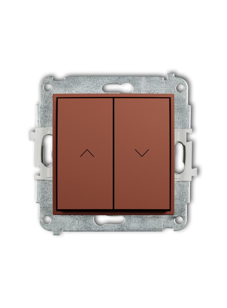 MINI Mechanizm łącznika żaluzjowego z podtrzymaniem terakota