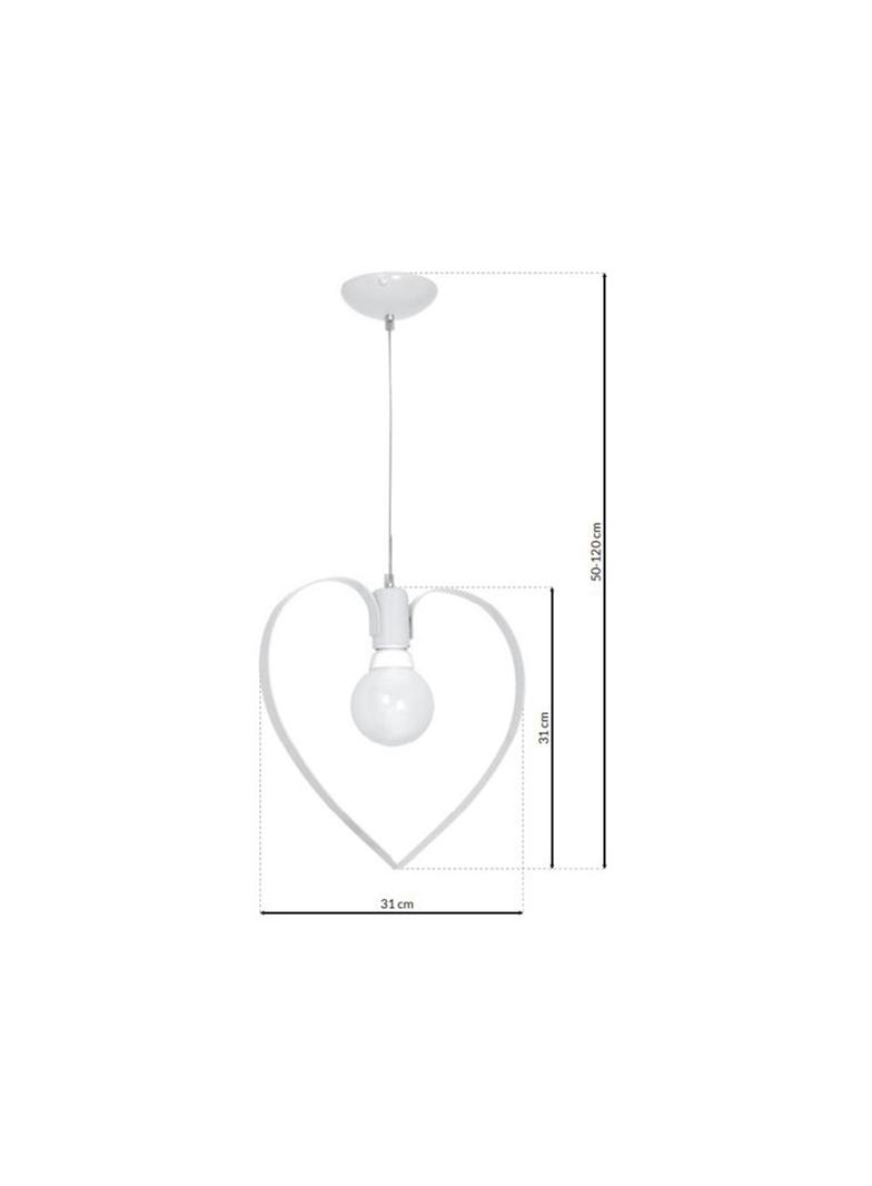 Milagro lampa wisząca Amore White E27 MLP9950