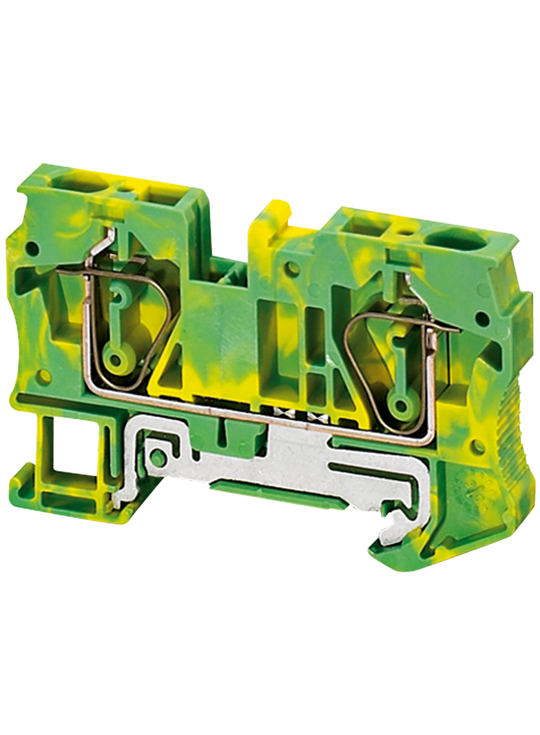 Złączki NSY, zacisk sprężynowy uziemienie ochronne 2 punktowy NSYTRR62PE