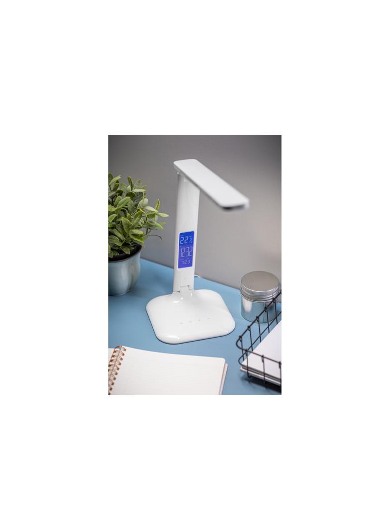 LAMPKA BIURKOWA LINEAR II, LED, 7W, 420lm, 3-CCT, AC220-240V, IP20, 5 STOPNIE ŚCIEMNIANIA, BIAŁY
