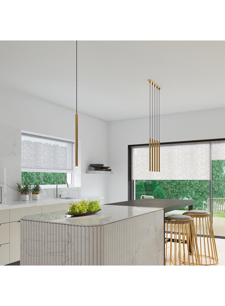 Sollux Lampa wisząca PASTELO 1 złota SL.1170