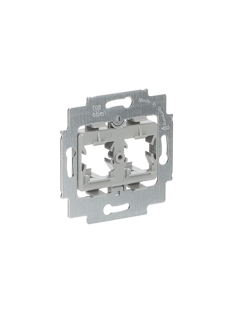 Pierścień nośny z cokołem Do 2 złączy Modular Jack szary 2CKA001753A8057 ABB