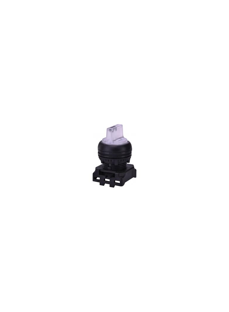 Napęd pokrętny piórkiem 3-położeniowy, z powrotem, podświetlany - opal EGS3I-SS-W 004771362 ETI
