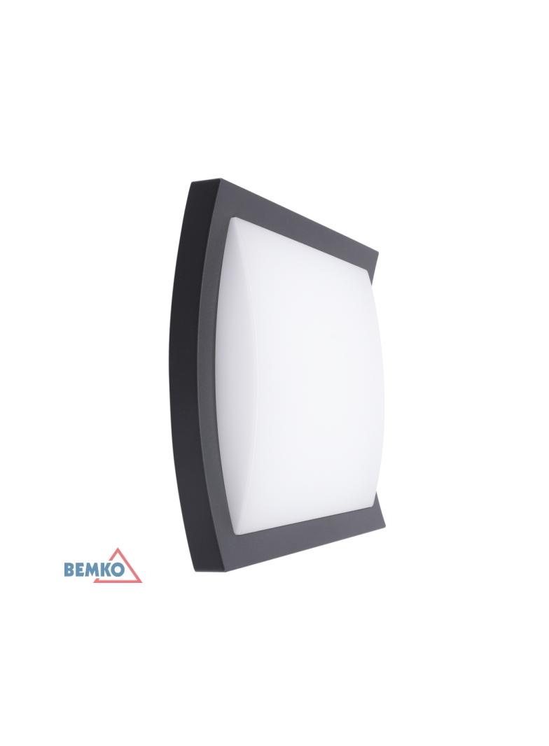 OPRAWA ELEWACYJNA VALANT 20W 4000K 1470LM IP65 243X243X73MM PLAFON GRAFIT