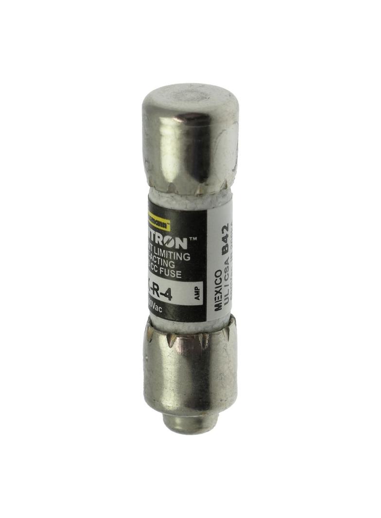 CLASS CC FAST ACTING FUSE CLASS CC 4A 600VAC Limitron Klasa CC KTK-R-4 EATON