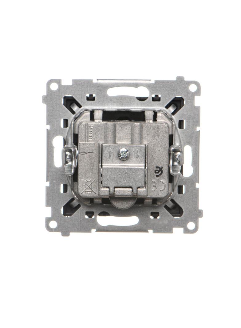 Simon 55 Gniazdo antenowe R-TV przelotowe 10dB 1x Wejście: 5÷862 MHz Czarny mat