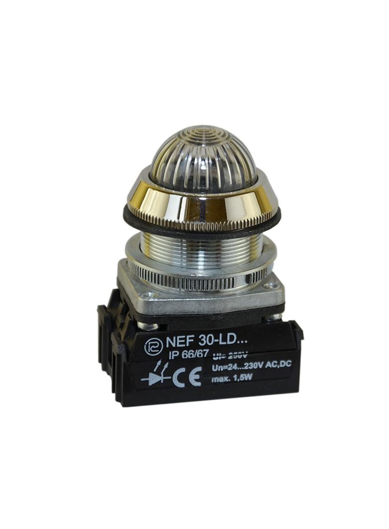Lampka NEF30LDS/24V-230V biała