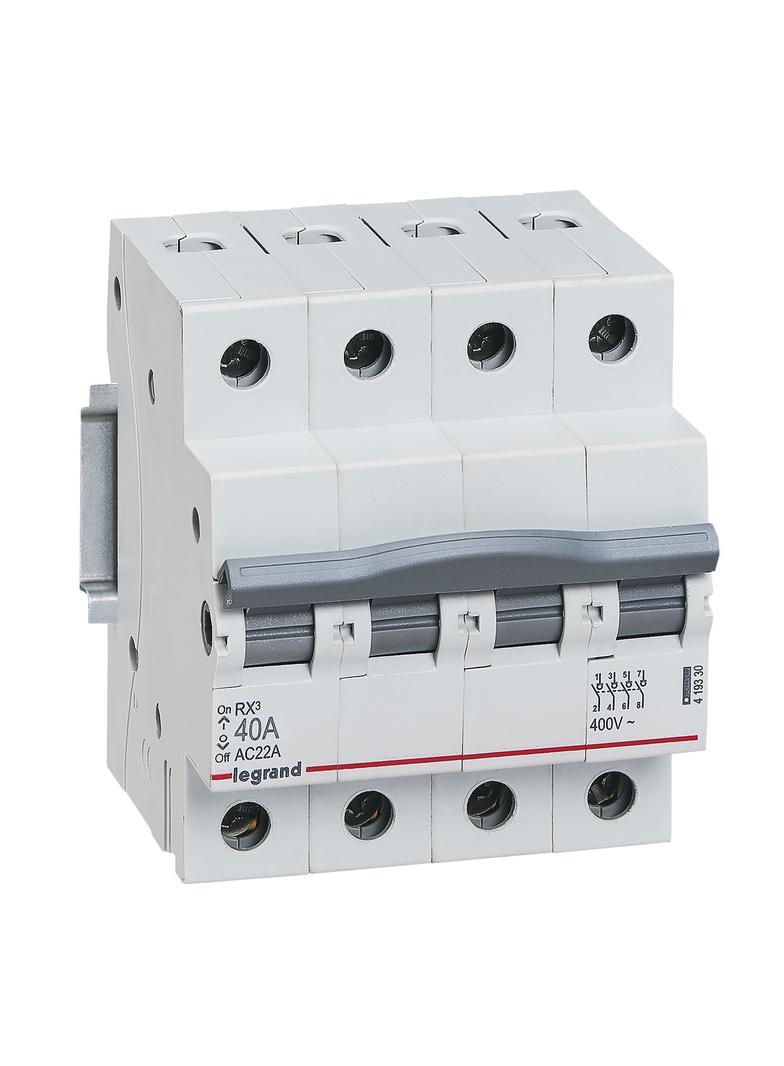 Rozłącznik Izolacyjny RX3 40A 4P 419330 LEGRAND