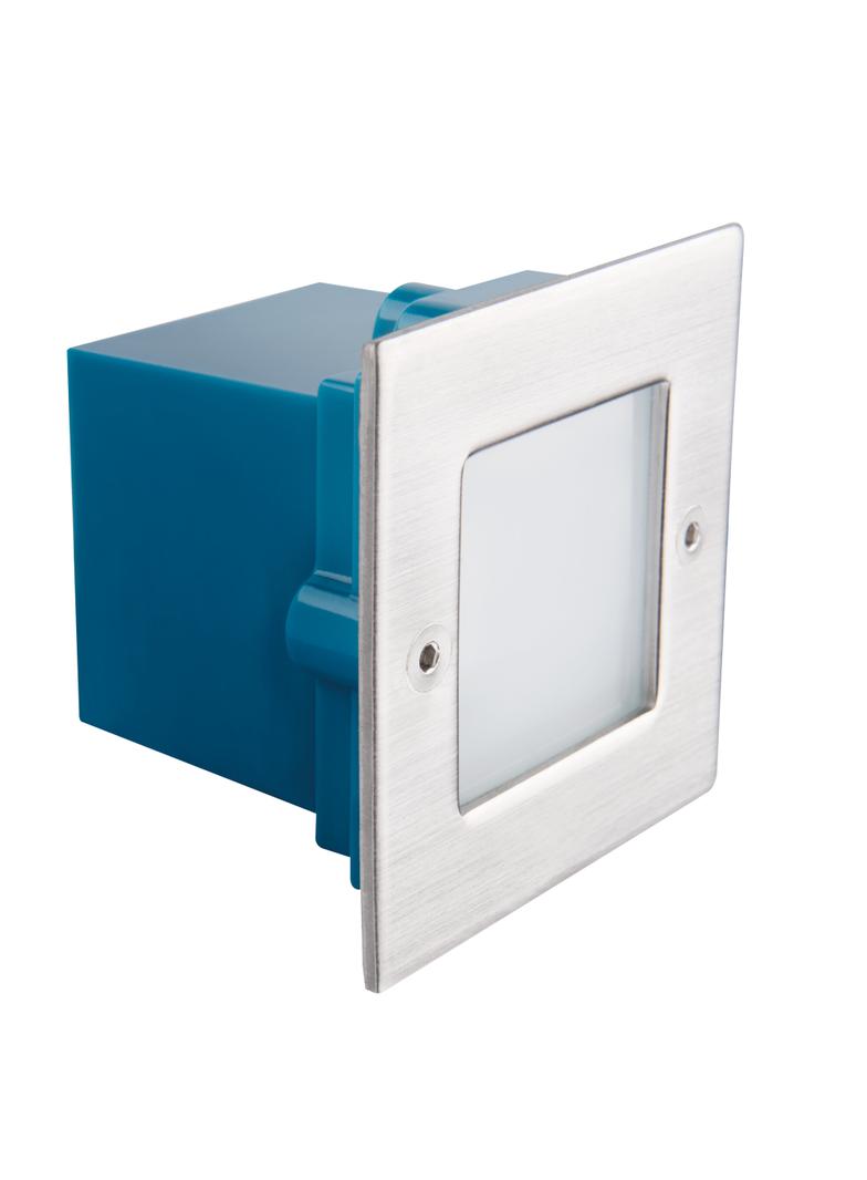 Oprawa do wbudowania LED TAXI SMD L C/M-NW 0,6W 10lm 4000K barwa neutralna IP54 Matowy chrom 26461 KANLUX