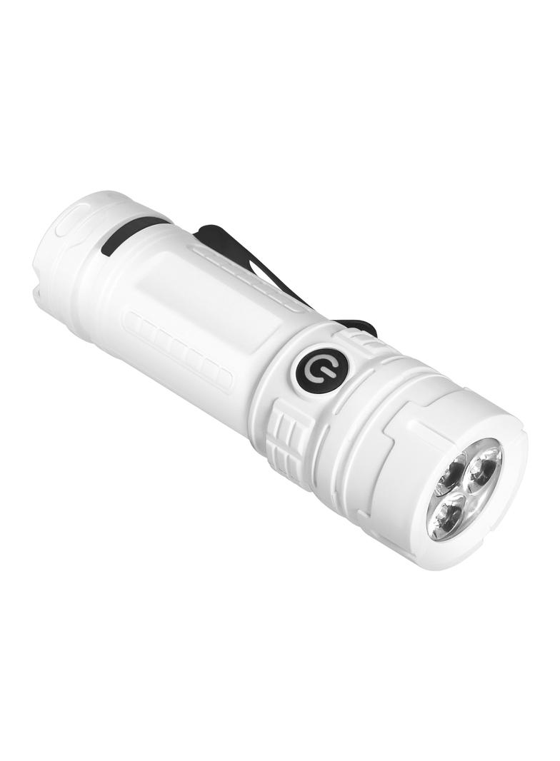 Latarka LED, 200lm, 300mAh, klips