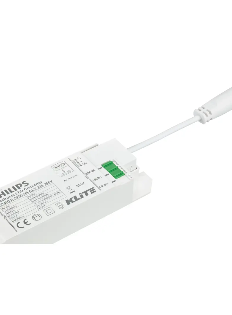 Panel LED Ledinaire RC065B G5 UGR19 28W 3400lm IP20/40 all-in 3000/4000K barwa neutralna ściemnialna