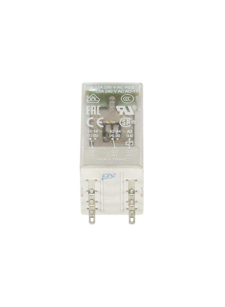 Przekaźnik CR-M230AC2L, A1-A2=230V AC, 2 styki c/o 250V/12A, LED 1SVR405611R3100 ABB