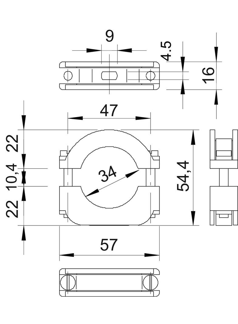 3015, UCHWYTY UDAROWE ISO24-34 SZ