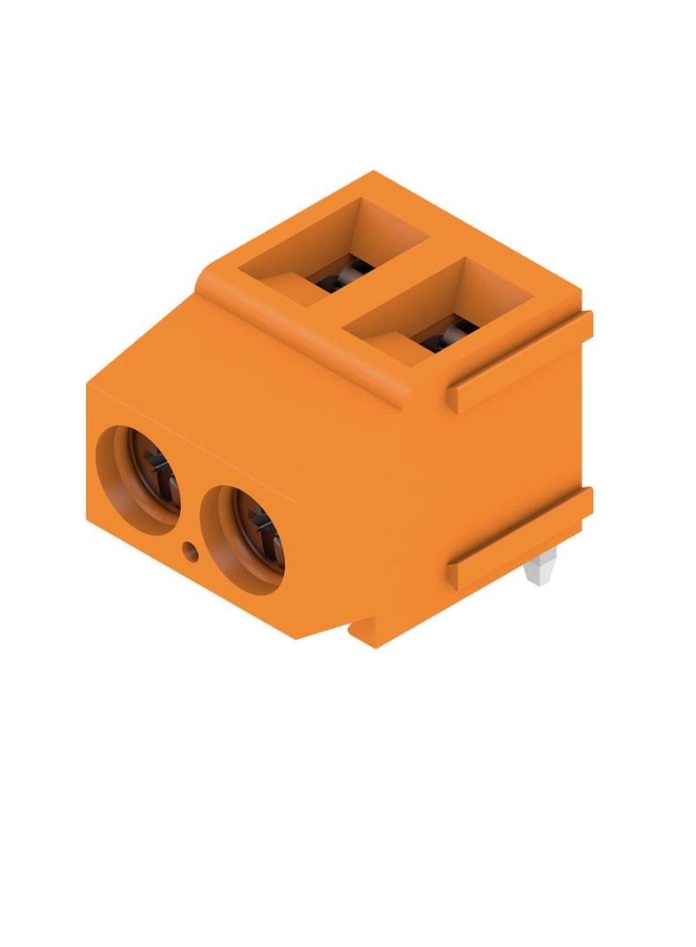 LM 5.00/02/180 3.5SN OR BX Listwa zaciskowa do płytek drukowanych /500szt./ WEIDMULLER