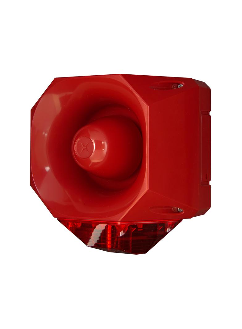 AS/SB/230/R/120/RL 230V 120DB Sygn. Opt.-Akust. Asserta 230VAC Red obud Red klosz 7022121FUL-0006 EA