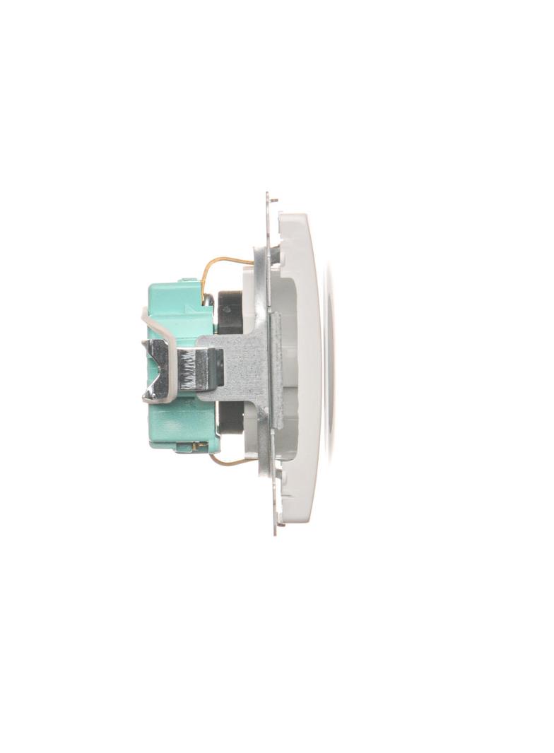 Simon Basic Gniazdo wtyczkowe z uziemieniem Schuko z przesłonami torów prądowych16A 250V zaciski śrubowe biały BMGSZ1Z.01/11 BMGSz1z.01/11 KONTAKT