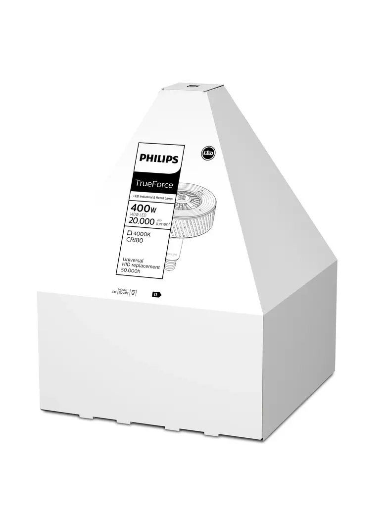 Żarówka LED 95W=250W 13000lm 4000K barwa neutralna TForce LED HPI UN 95W E40 840 NB 5 lat gw. PHILIP