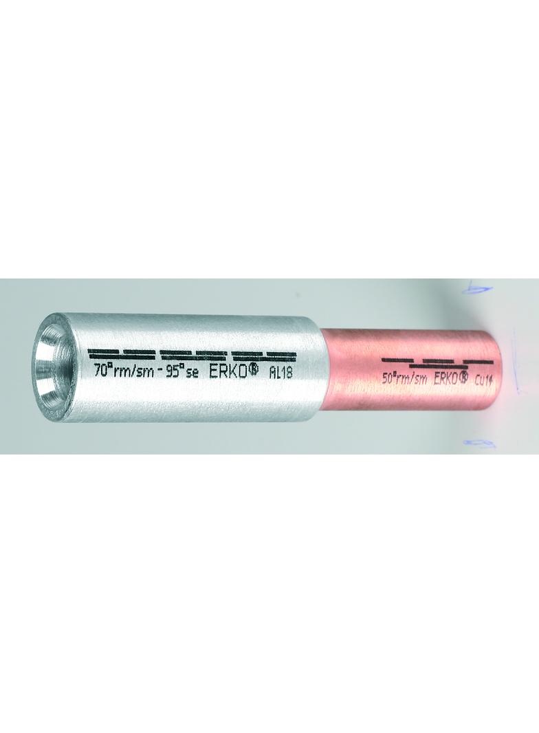 Złączka redukcyjna szczelna Al-Cu aluminium miedź ACL 150-120 ACL_150-120/1 ERKO