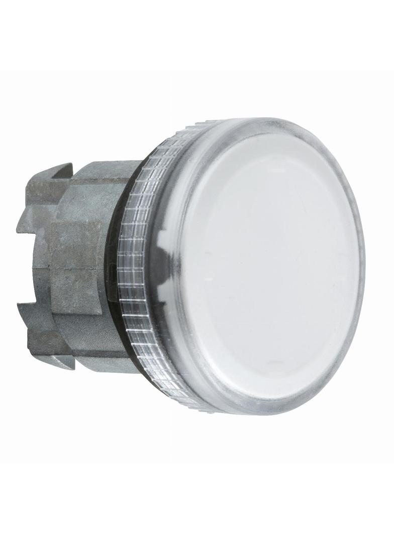 Harmony XB4 Lampka sygnalizacyjna przeźroczysta żarówka BA 9s metalowa karbowana ZB4BV07S Schneider