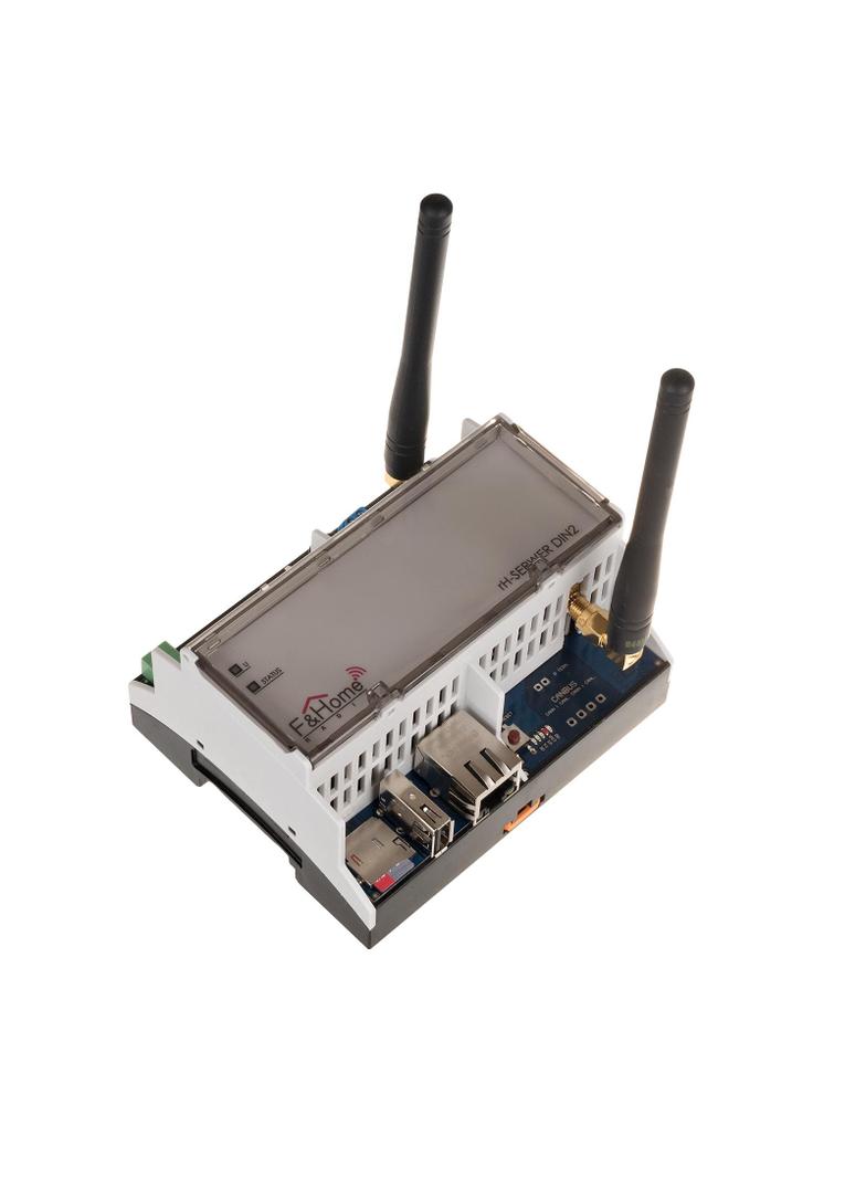 Jednostka centralna na szynę DIN2