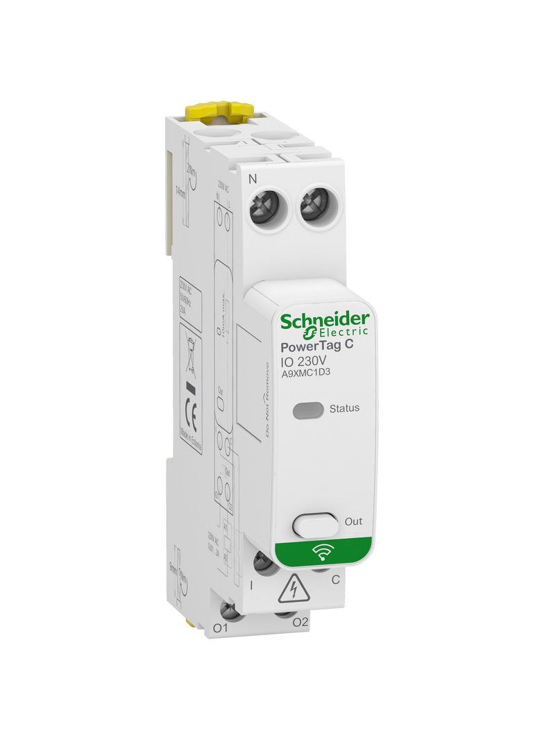 Moduł cyfrowy we/wy Acti9 PowerTag C 230V A9XMC1D3 Schneider