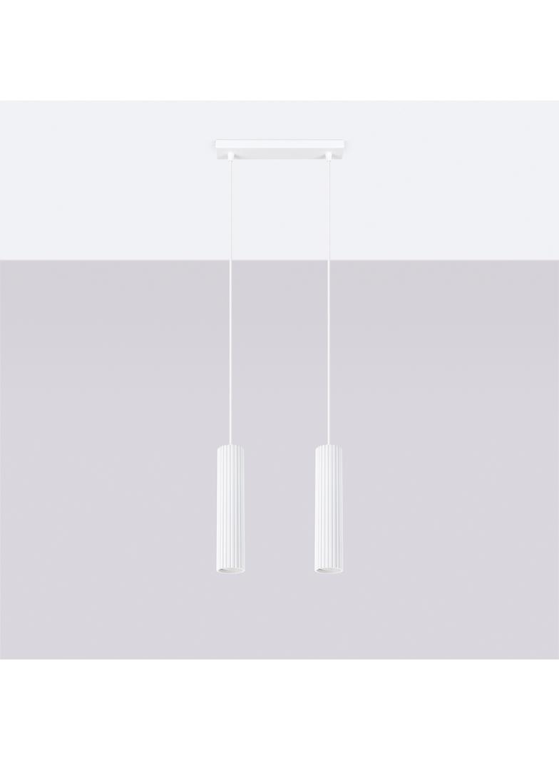 Sollux Lampa wisząca KARBON 2 biały SL.1536