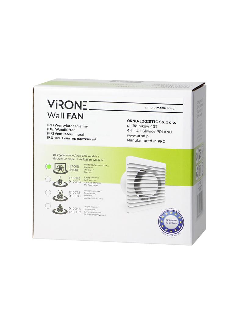 Wentylator łazienkowy 100mm - Standard BF-100/S ORNO