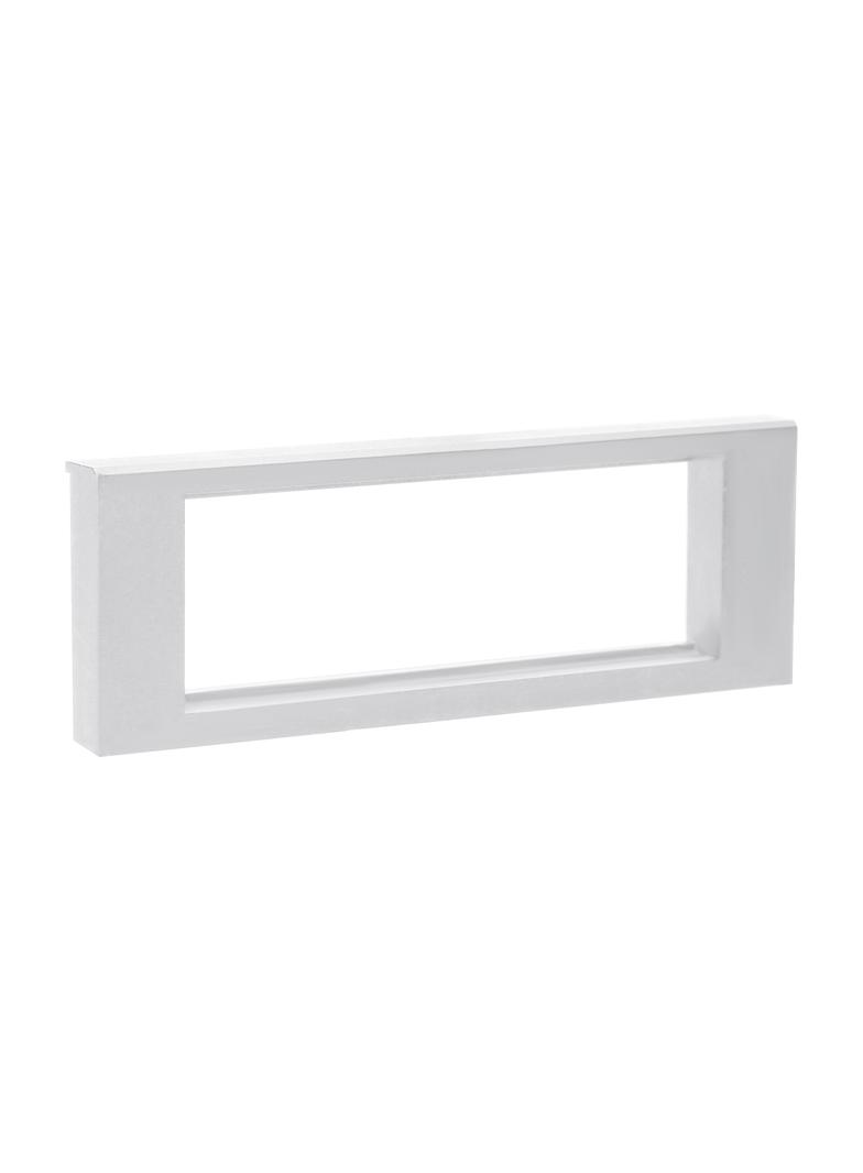 Ramka bez separatorów do kaset NORGEN biała OR-GM-9010/W/RM ORNO