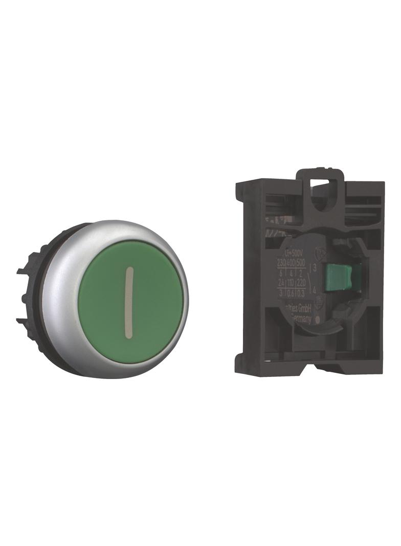 M22-D-G-X1/K10 Przycisk płaski komplet 216512 EATON