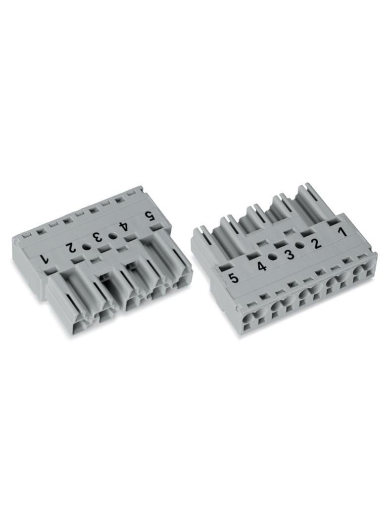 WINSTA wtyk 5-torowy szary