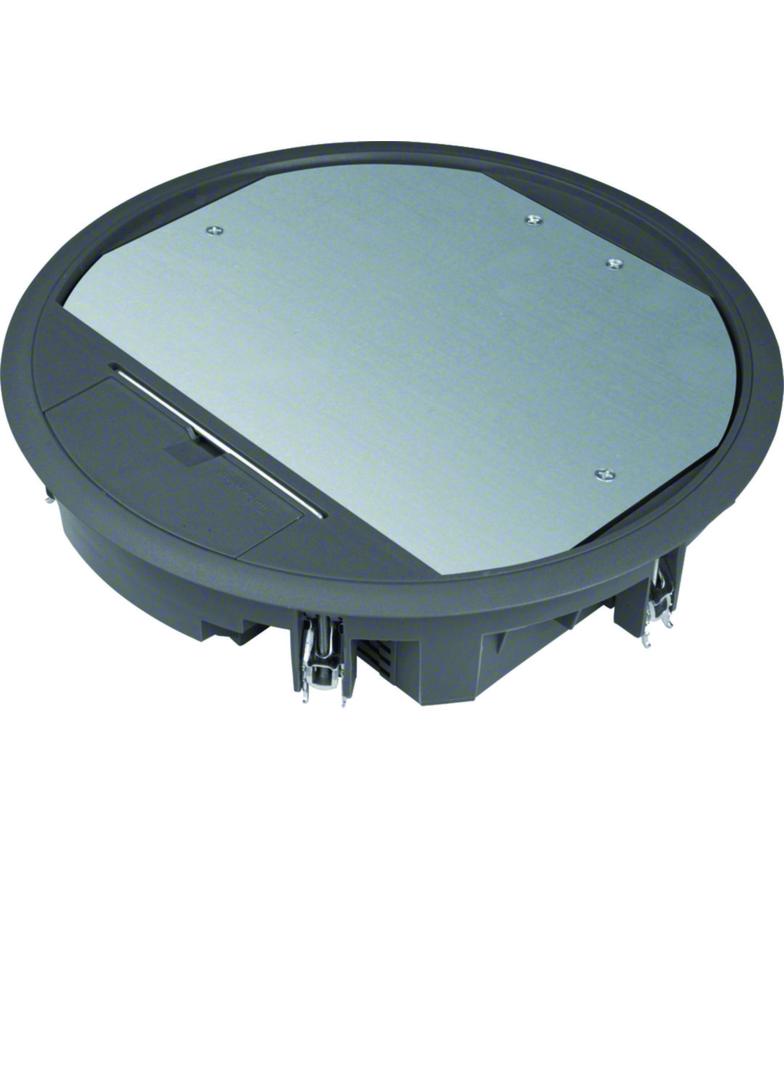 tehalit.VE-EE Pokrywa uchylna VR10 fi275 wykładzina 5mm czarny PA VR10059005 HAGER