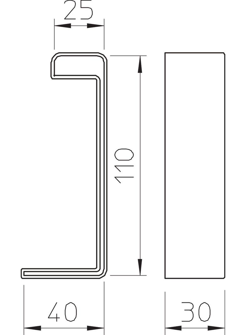 SKHW 110 OR, NASADKA OCHRONNA 110MM POMAR.