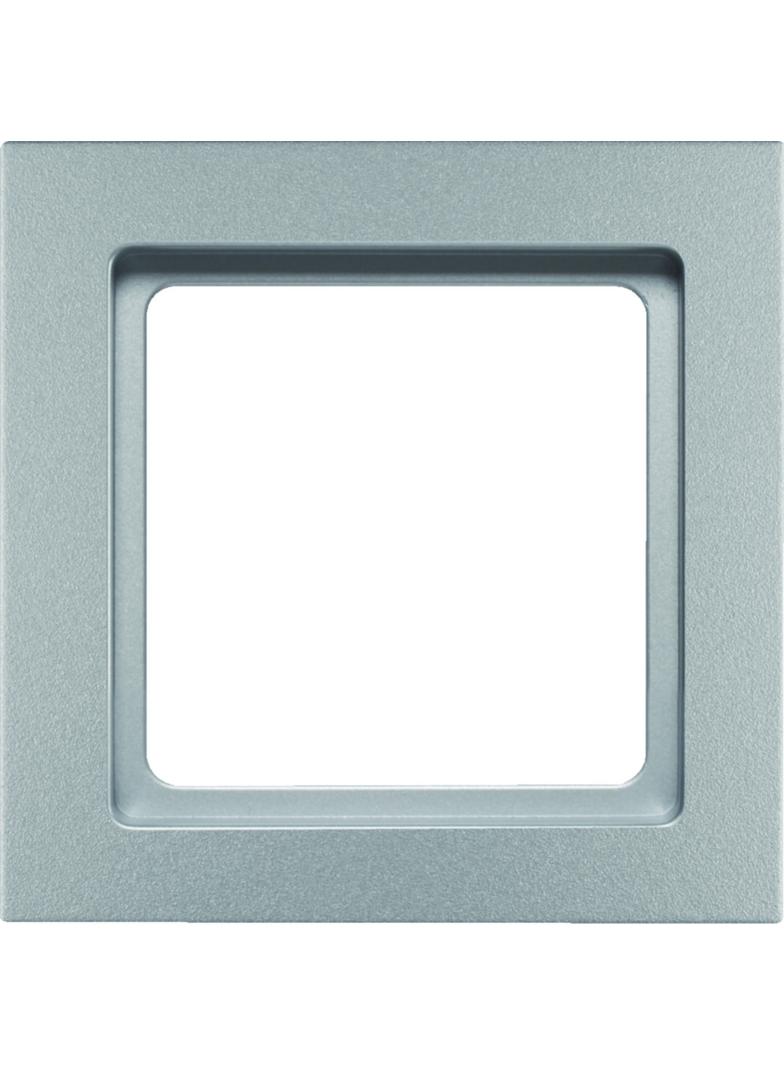 BERKER Q.3 Ramka pojedyncza aluminium aksamit lakierowana 10116094 HAGER