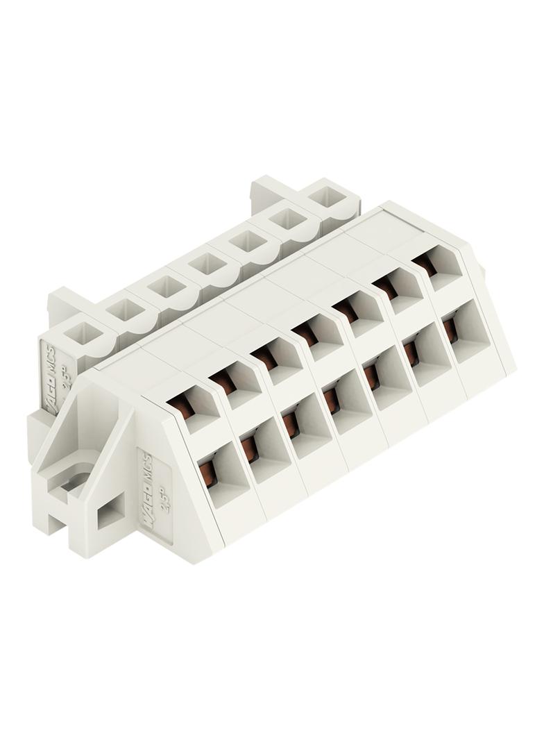 Gniazdo MCS‑MIDI Classic kątowe 7‑biegunowe jasnoszare raster 5mm 721‑307/031‑000 /50szt./ WAGO