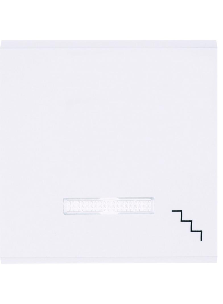 lumina Klawisz kontrolny z symbolem „Schody” biały WL6130 HAGER