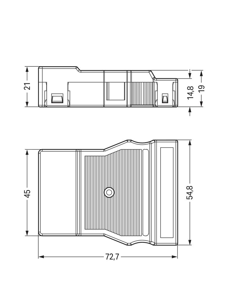 obudowa odciążająca przewody