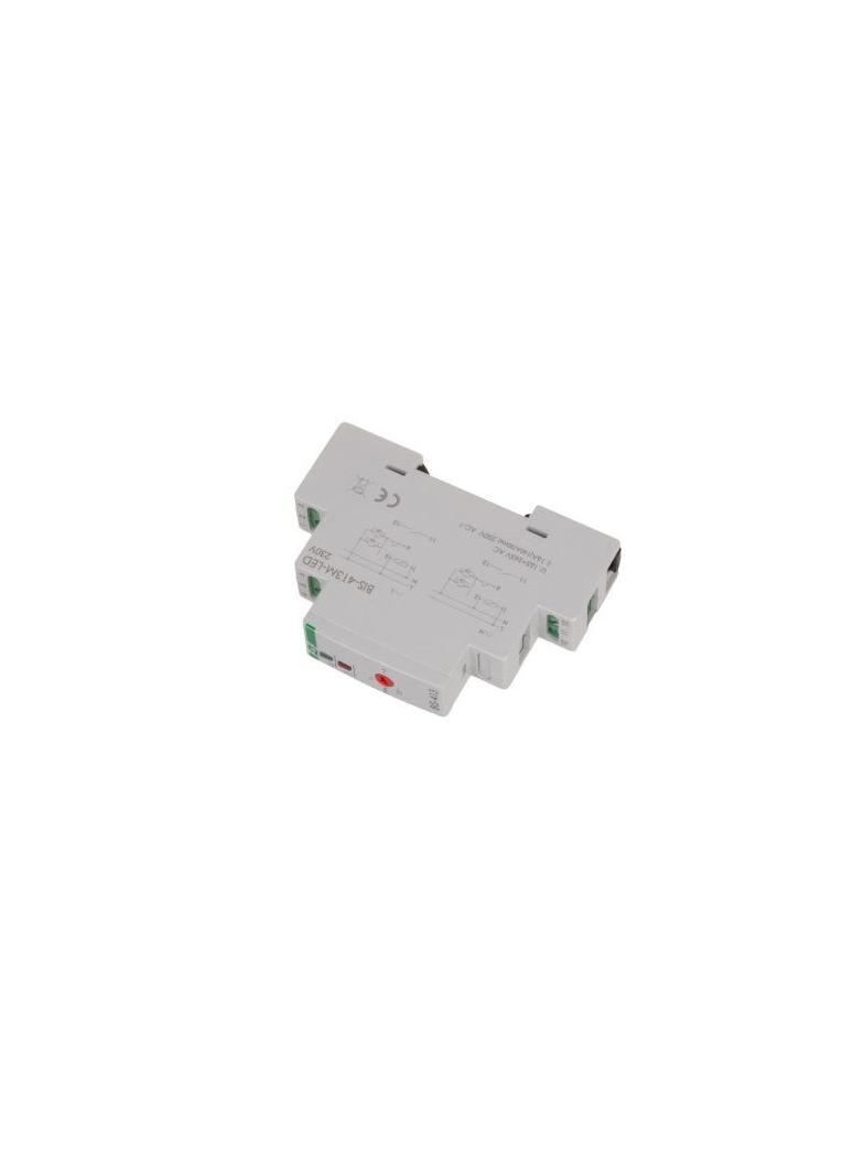 Przekaźnik bistabilny z wyłącznikiem czasowym z pamięcią na szynę DIN 160A/20ms BIS-413M-LED F&F