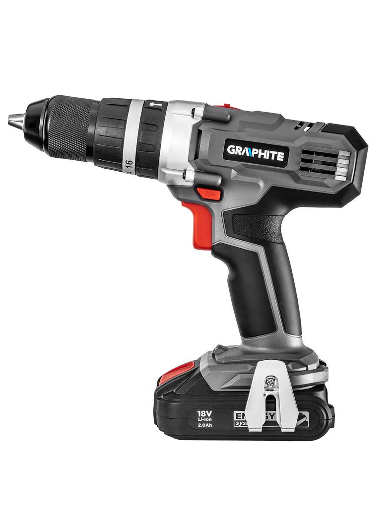 WIERTARKO-WKRĘTARKA AKUMULATOROWA Z UDAREM ENERGY+ 18V, LI-ION, UCHWYT 13 MM, BEZ AKUMULATORA