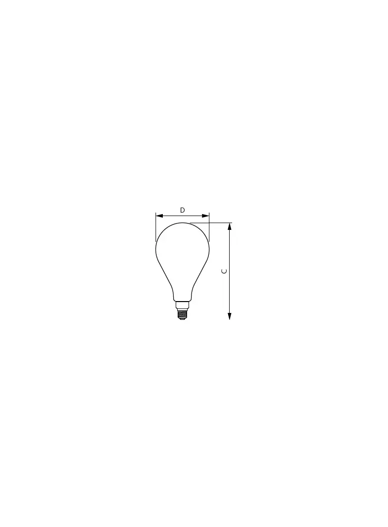 Żarówka LED 4,5W=28W 300lm 1800K LED classic-giant 28W E27 A160 GOLD PHILIPS