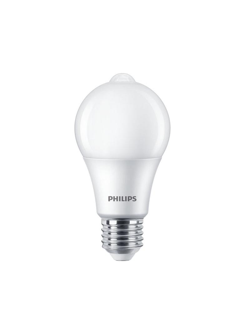 Żarówka LED 8W=60W 806lm 2700K barwa ciepła z czujnikiem ruchu 60W A60 E27 WW FR 1SRT4 PHILIPS