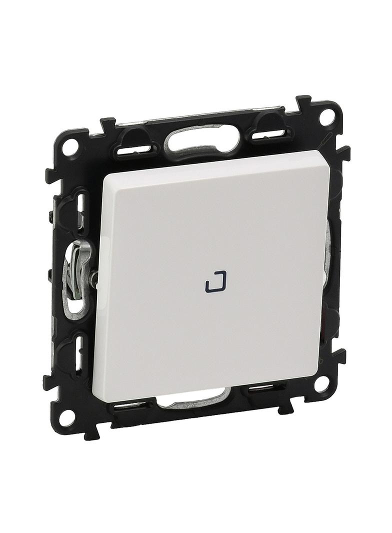 VALENA LIFE PRZYCISK PRZEŁĄCZY NO/NC PODŚWIETLANY BIAŁY 6 A - 250 V~, Legrand