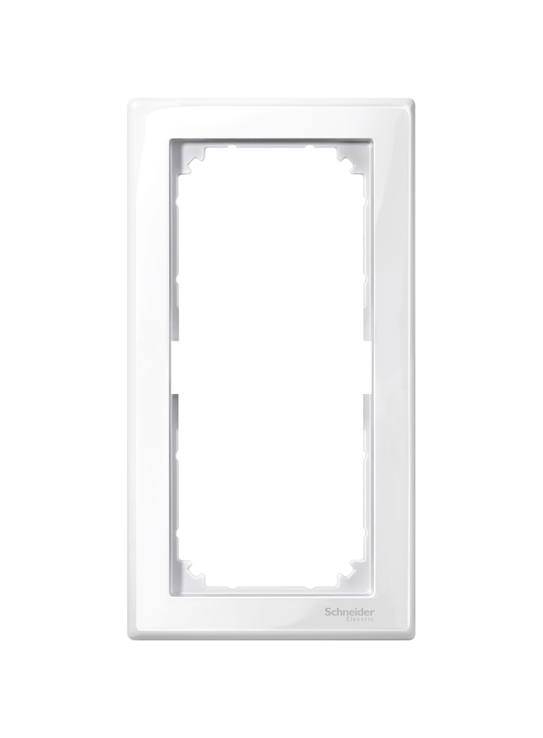 Merten, M-Smart, ramka podwójna, bez poprzeczki, biały polarny