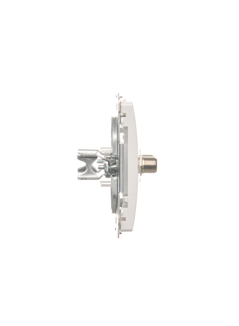 Simon Basic Gniazdo antenowe typu F podwójne biały