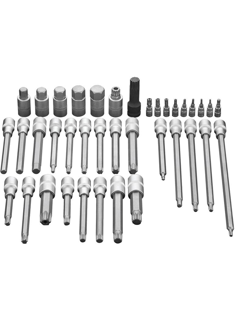 Bity Torx 1/2", zestaw 38 szt.