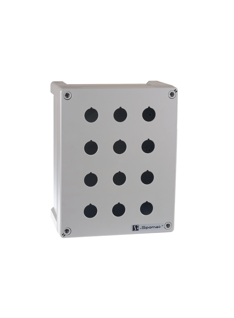 KASETA STEROWNICZA WIELOOTWOROWA PUSTA - 12 OTWORÓW